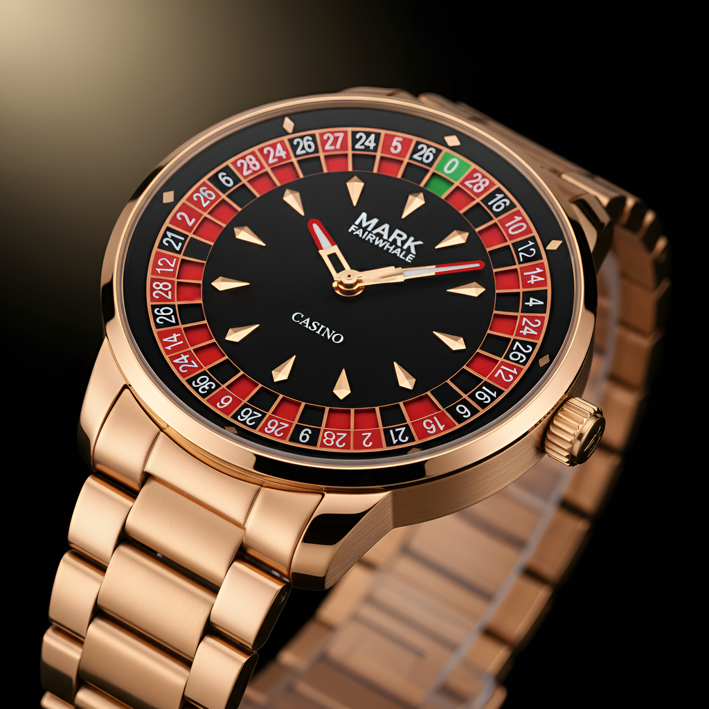 Mark Fairwhale 5031 ROULEX Casino Watch – Luxury Roulette Timepiece