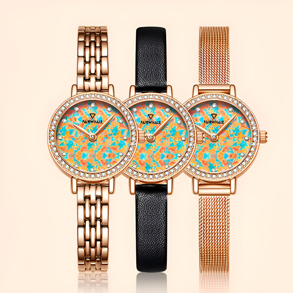 Mark Fairwhale 3200 CHROMA - Women’s Fashion Watch Luxury Stainless Steel Strap