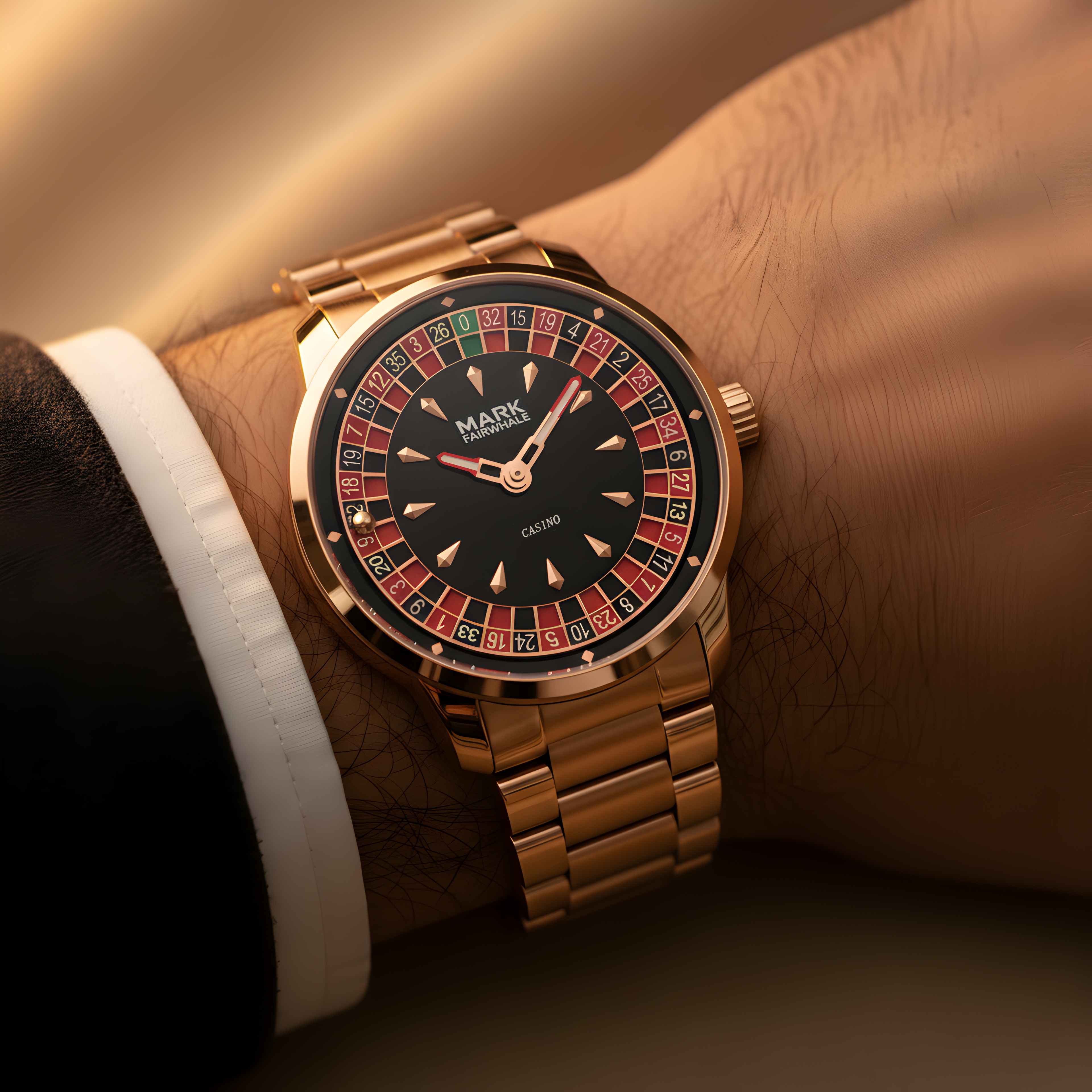 Mark Fairwhale 5031 ROULEX Casino Watch – Luxury Roulette Timepiece