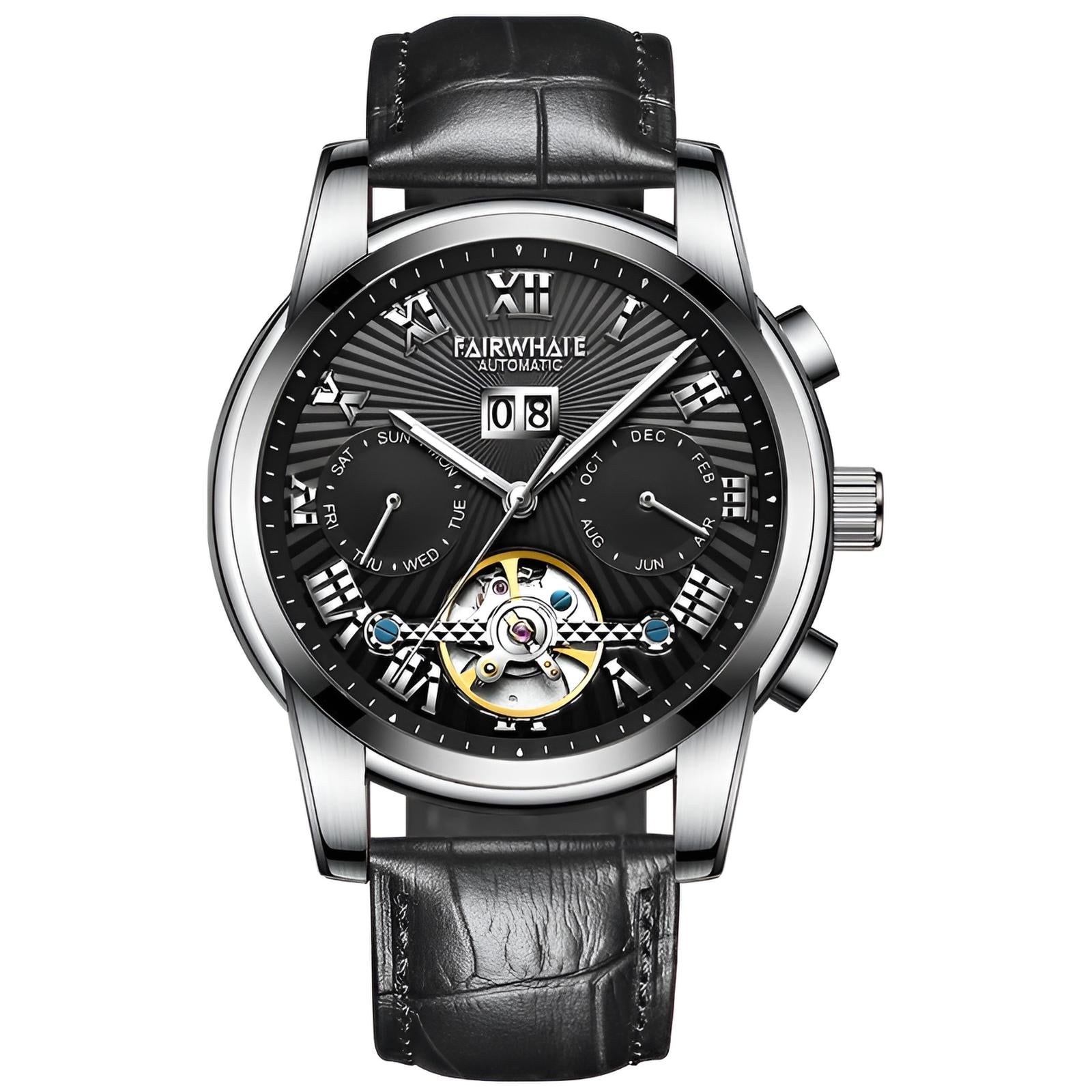 Mark Fairwhale 6060 ORIENTO – Men’s Automatic Calendar Watch with Luminous Dial