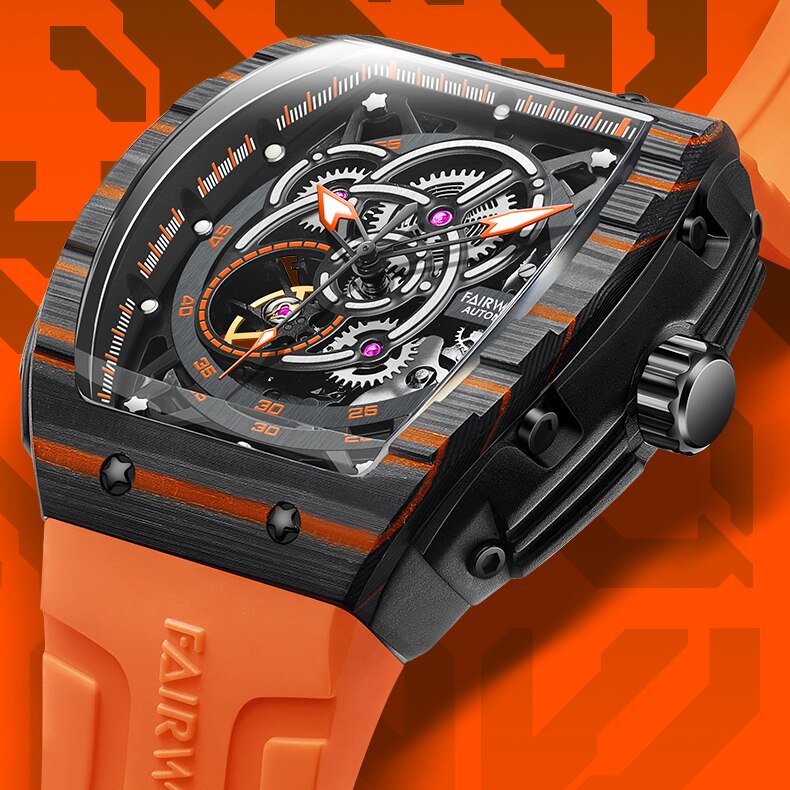 Mark Fairwhale 6660 VAYKOLEN Watch – Automatic & Mechanical Luxury Men’s Tonneau Timepiece