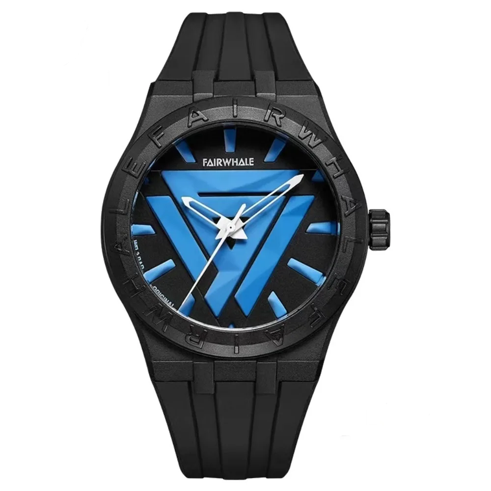 Mark Fairwhale 5680 ELIAN – Unisex Fashion Quartz Watch with Silicone Strap