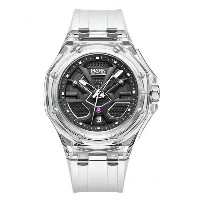Mark Fairwhale 5920 VISORIX – Men’s Transparent Case Quartz Watch