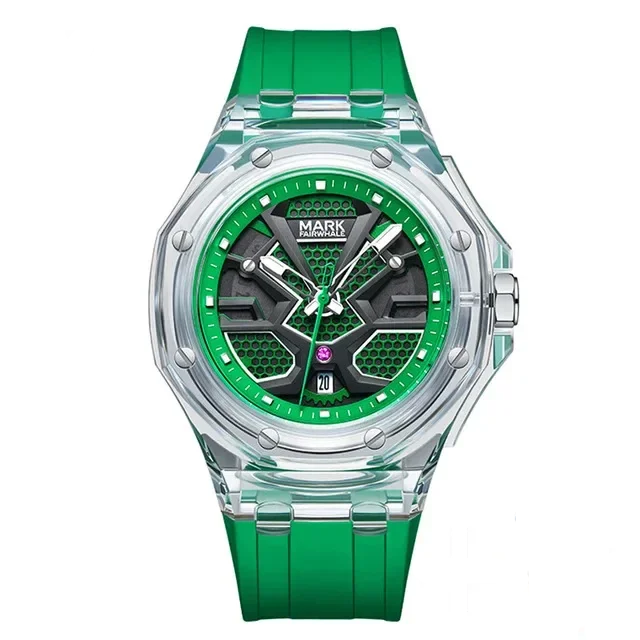Mark Fairwhale 5920 VISORIX – Men’s Transparent Case Quartz Watch
