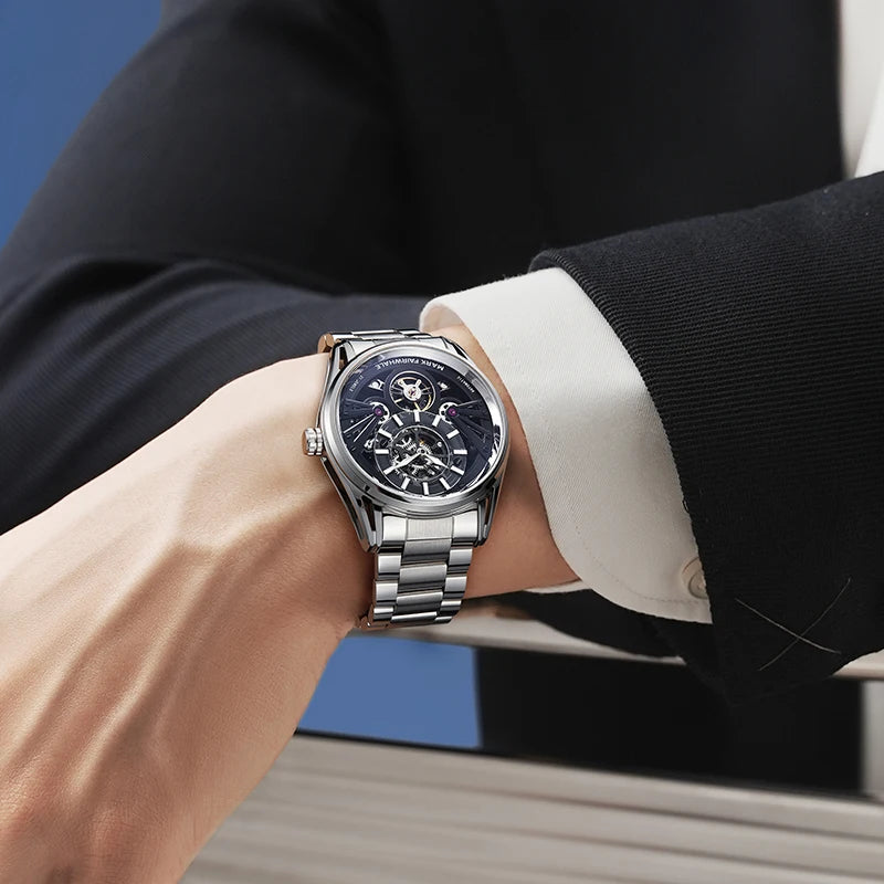 Mark Fairwhale 6021 SKELEON – Men’s Skeleton Automatic Watch