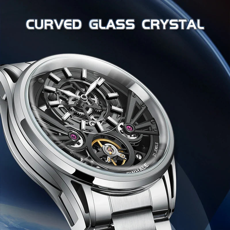 Mark Fairwhale 6021 SKELEON – Men’s Skeleton Automatic Watch