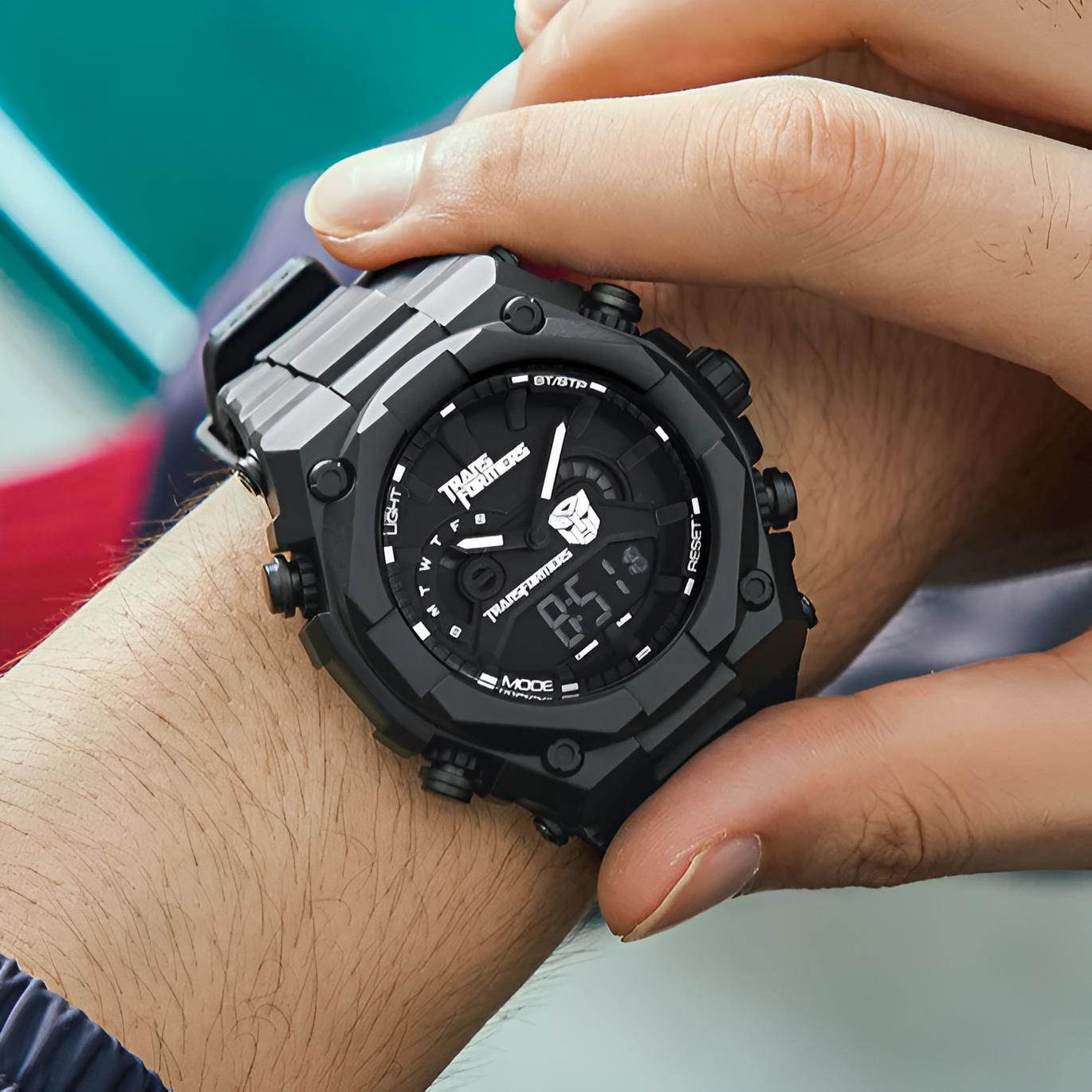 Mark Fairwhale 7110 TRANSFORMERS - Digital Quartz Watch Official Autobot Edition