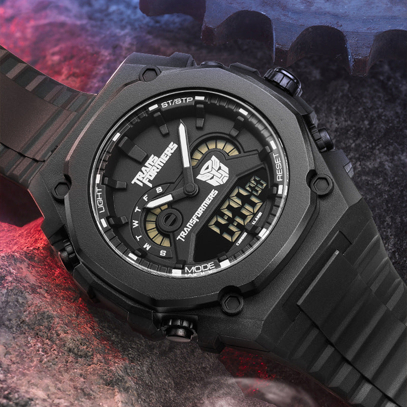 Mark Fairwhale 7110 TRANSFORMERS - Digital Quartz Watch Official Autobot Edition