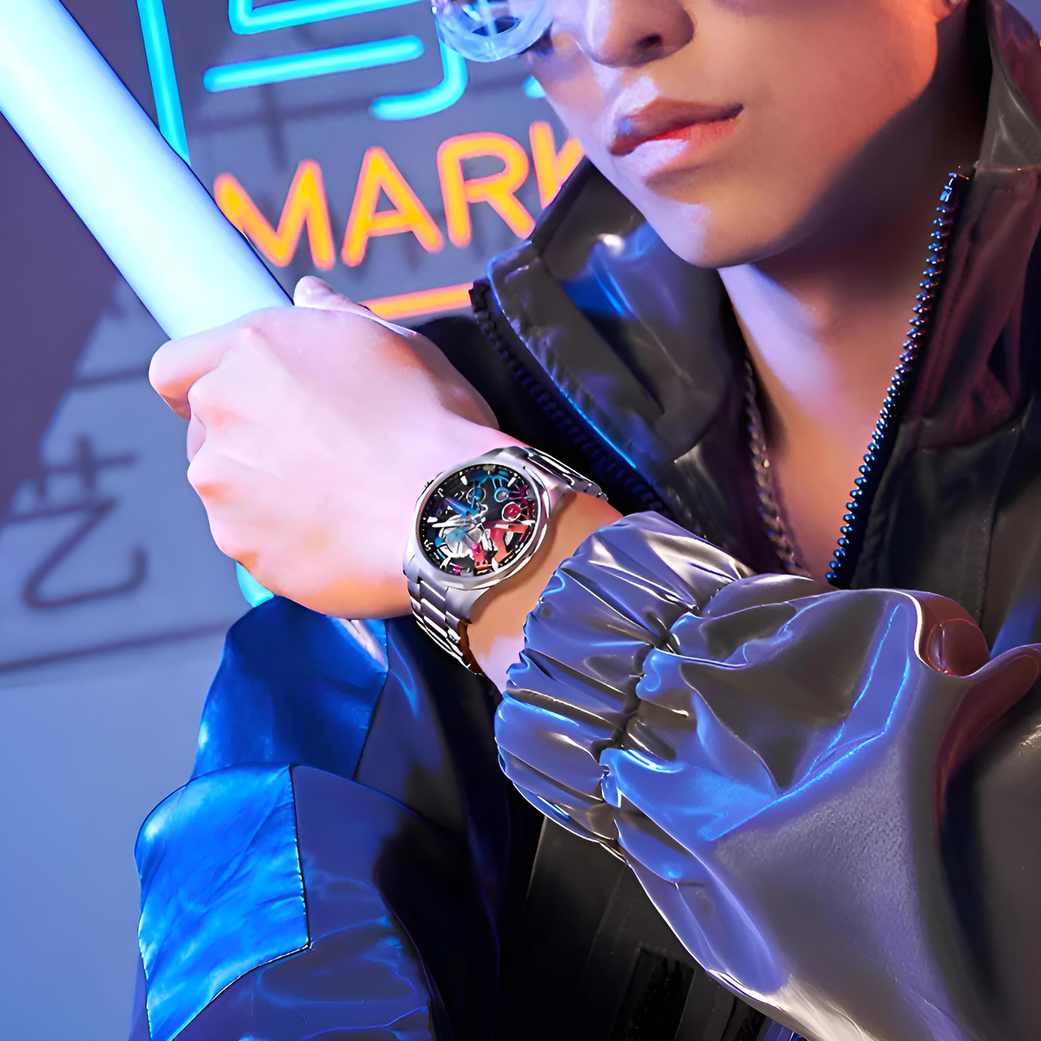 Mark Fairwhale AURIX - Men’s Automatic Stainless Steel Calendar Watch