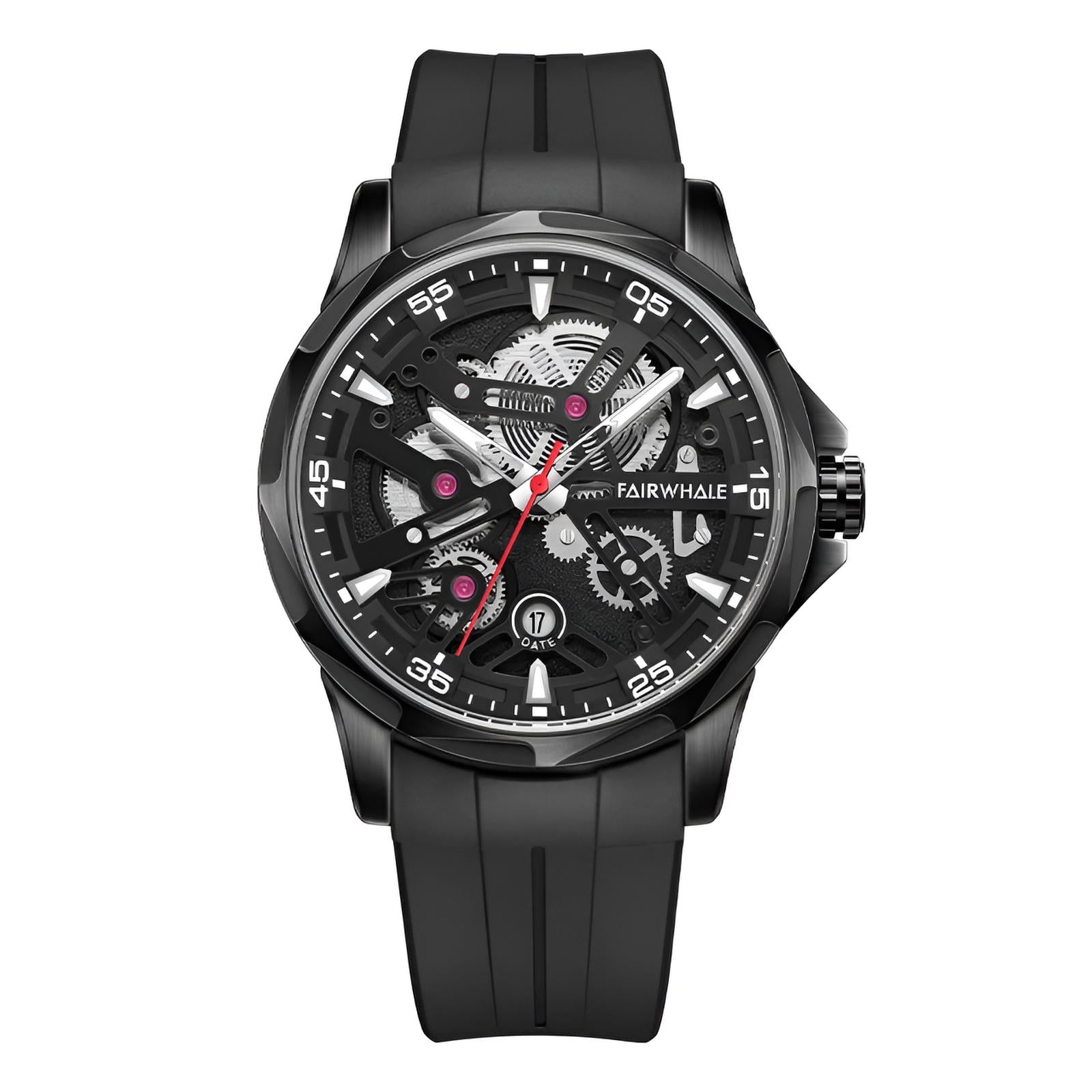 Mark Fairwhale 6620B IRIDIA – Men’s Automatic Watch with Calendar & Luminous Display