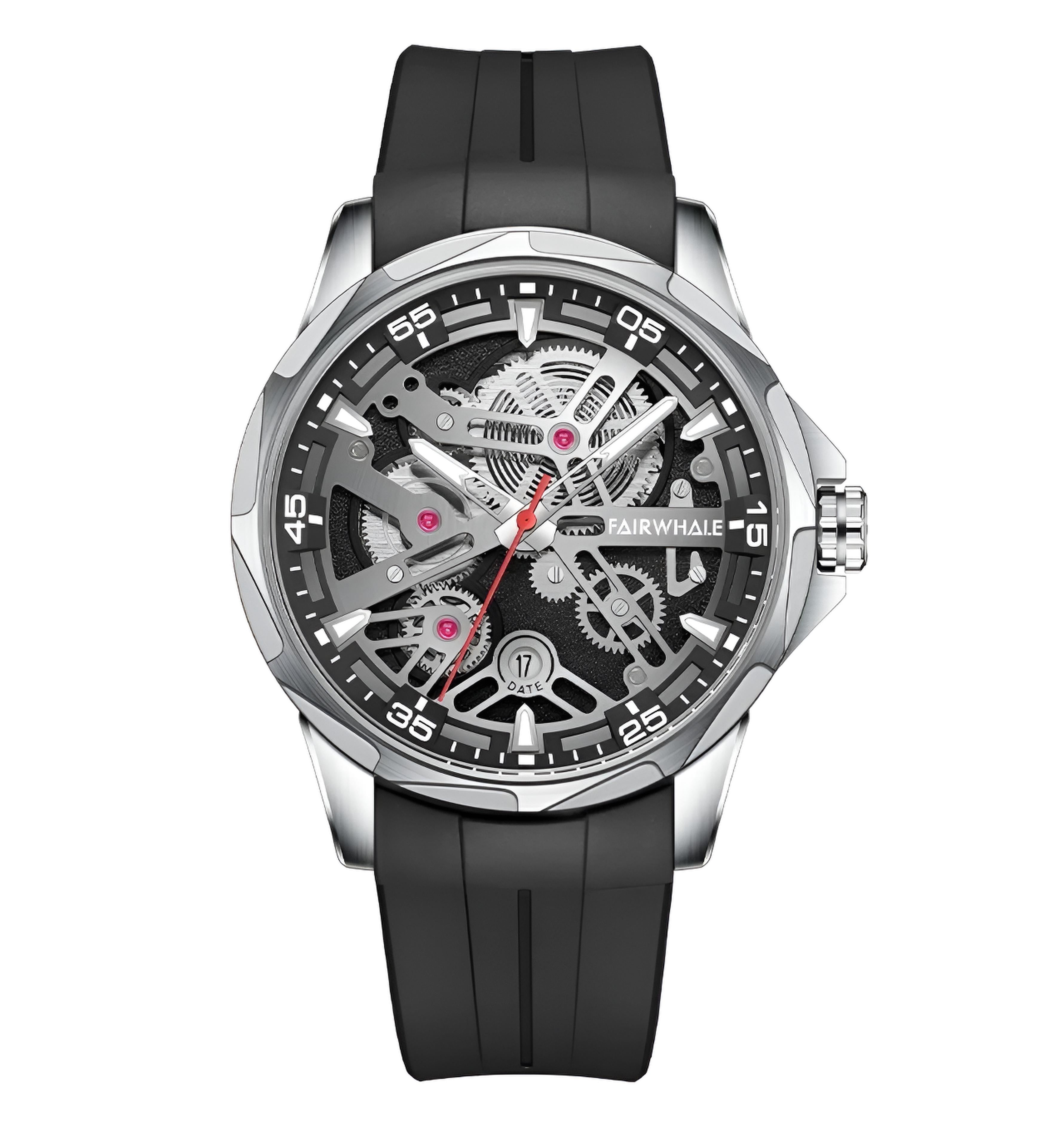 Mark Fairwhale 6620B IRIDIA – Men’s Automatic Watch with Calendar & Luminous Display