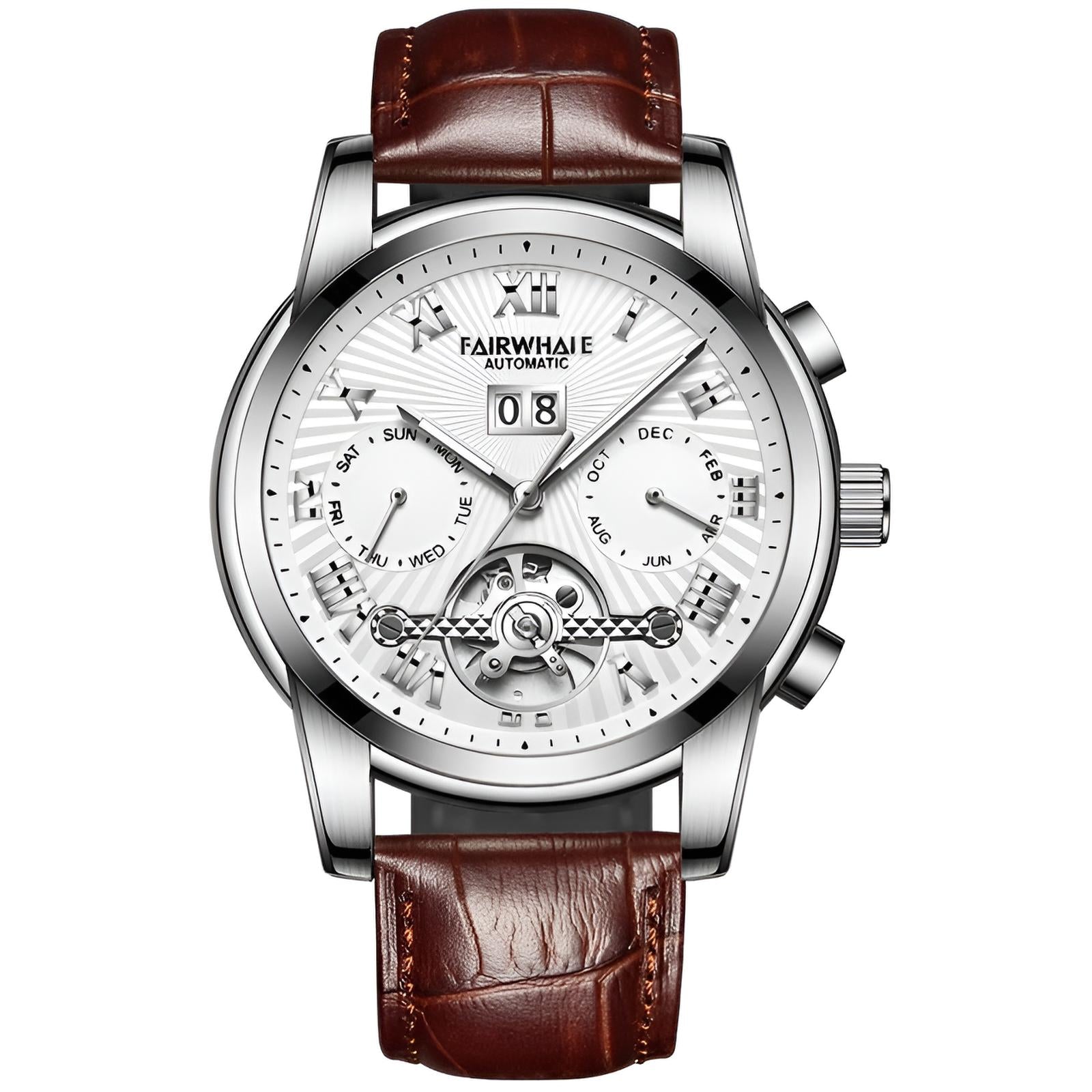 Mark Fairwhale 6060 ORIENTO – Men’s Automatic Calendar Watch with Luminous Dial