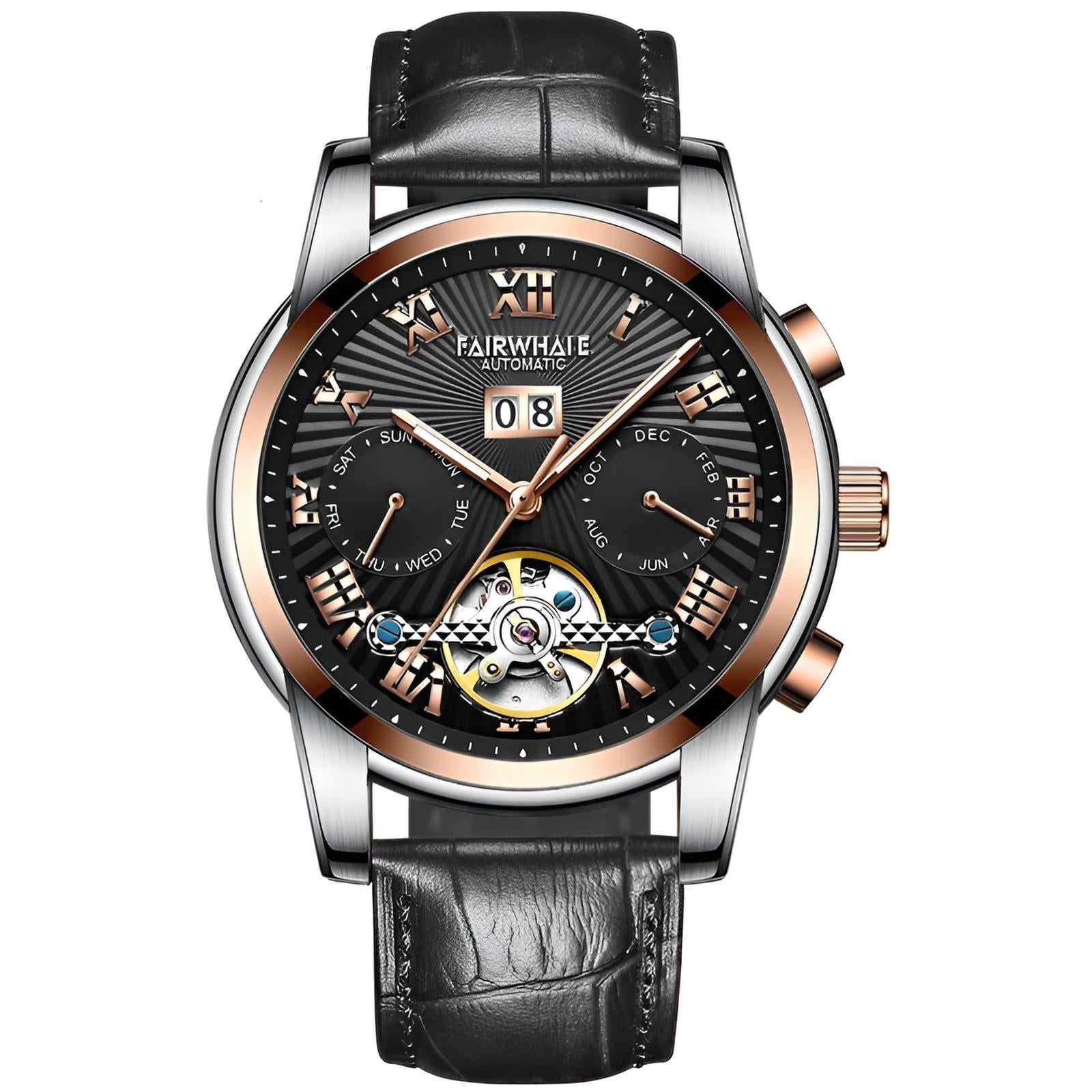 Mark Fairwhale 6060 ORIENTO – Men’s Automatic Calendar Watch with Luminous Dial