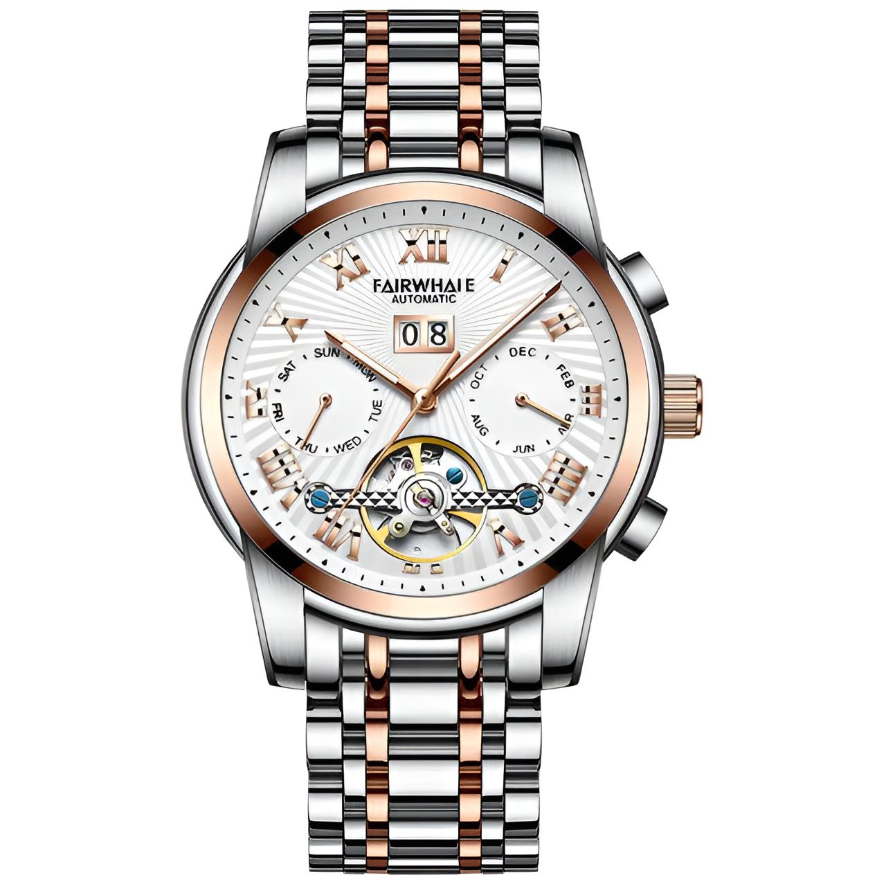 Mark Fairwhale 6060 ORIENTO – Men’s Automatic Calendar Watch with Luminous Dial