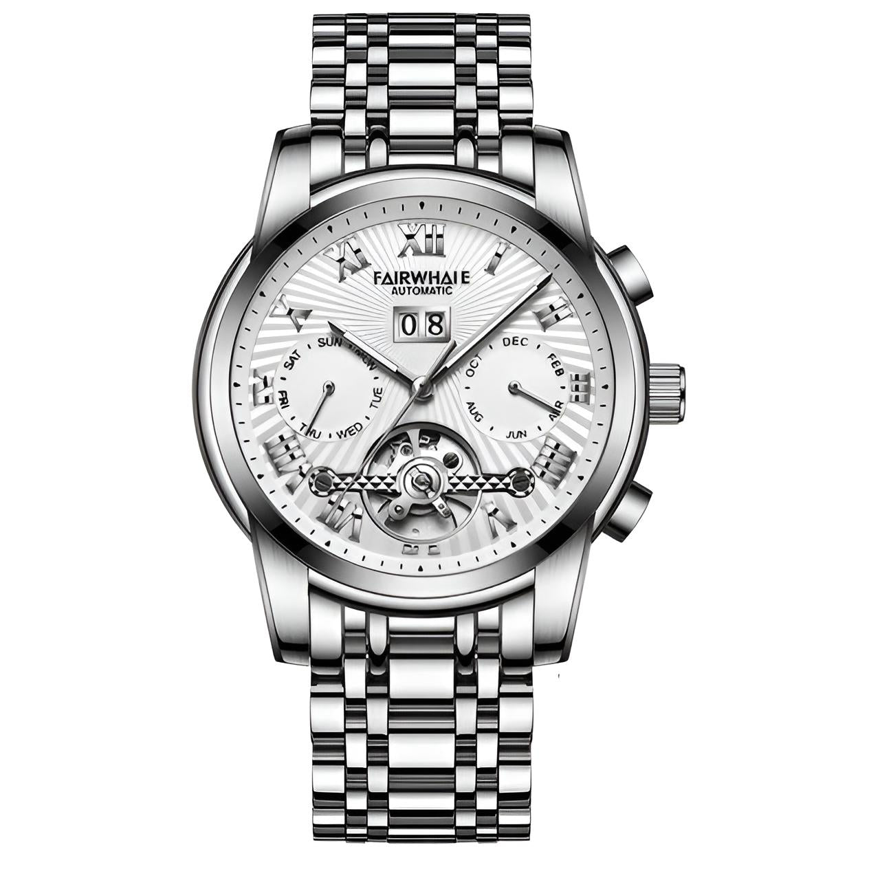 Mark Fairwhale 6060 ORIENTO – Men’s Automatic Calendar Watch with Luminous Dial