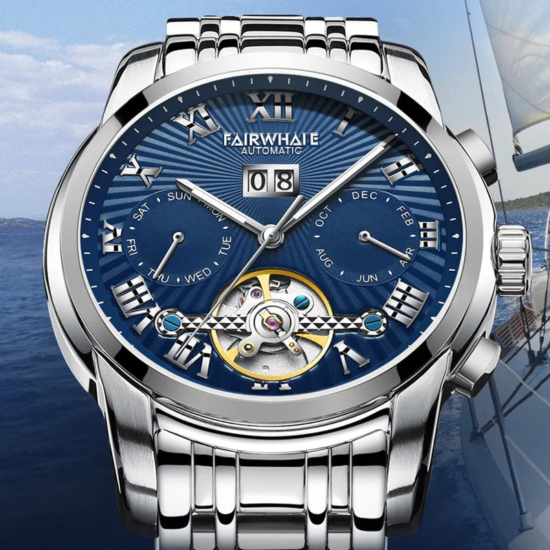 Mark Fairwhale 6060 ORIENTIS – Men’s Automatic Calendar Watch with Luminous Dial