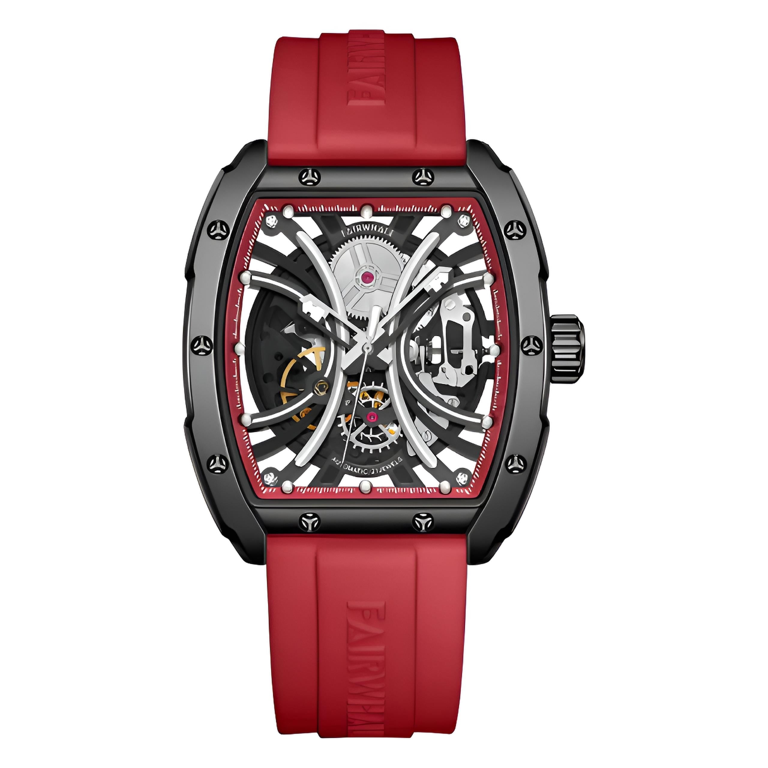 Mark Fairwhale 6560 TARVIX – Men’s Luxury Skeleton Tourbillon Automatic Watch