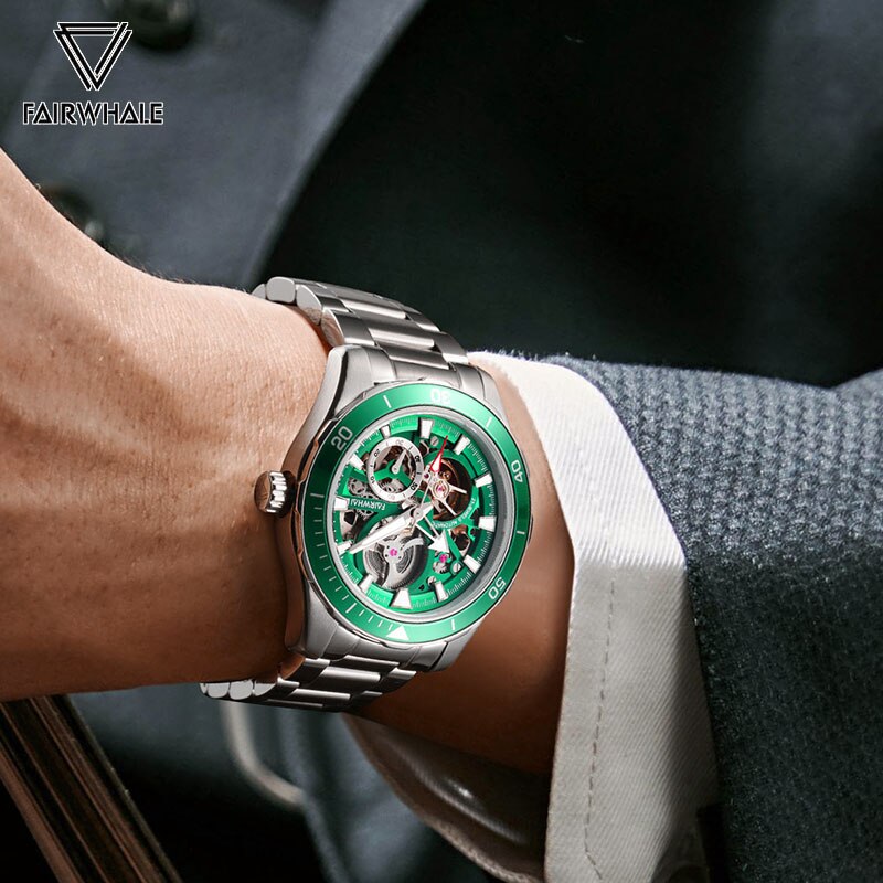 Mark Fairwhal Tourbillon hollow out Watch