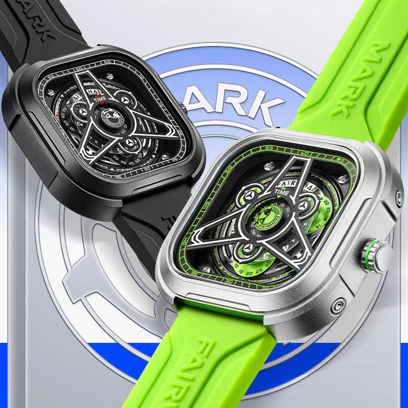 Mark Fairwhale - New Fashion Green Quartz Watch
