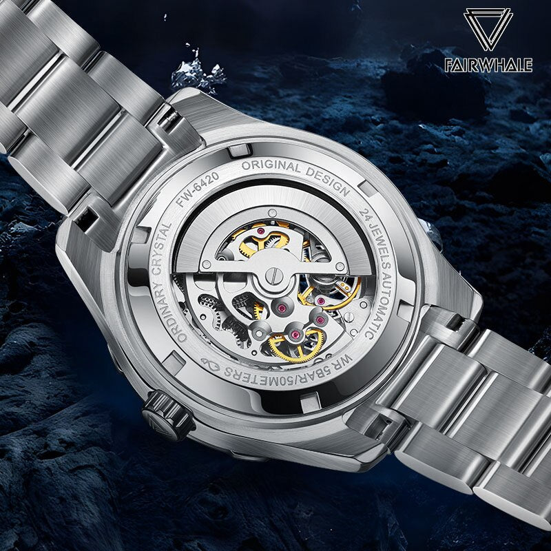 Mark Fairwhal Tourbillon hollow out Watch