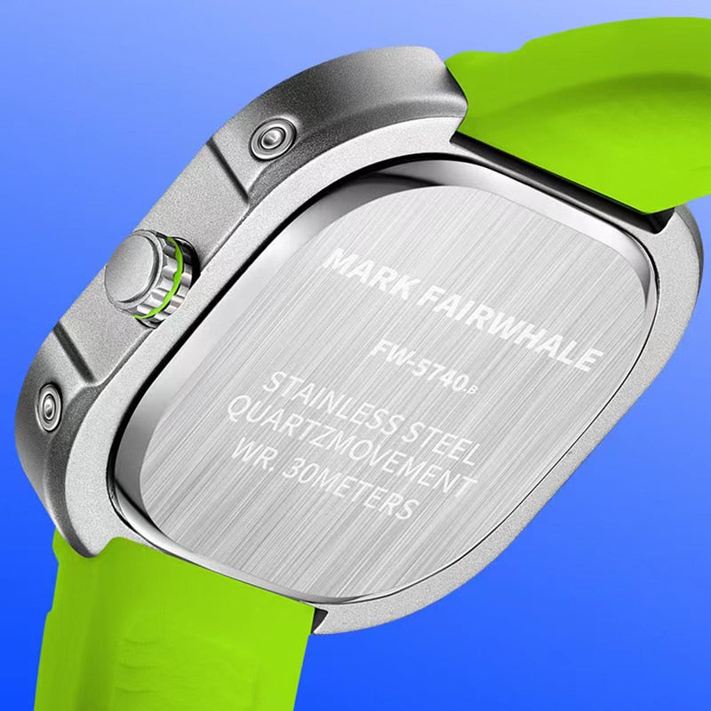 Mark Fairwhale - New Fashion Green Quartz Watch