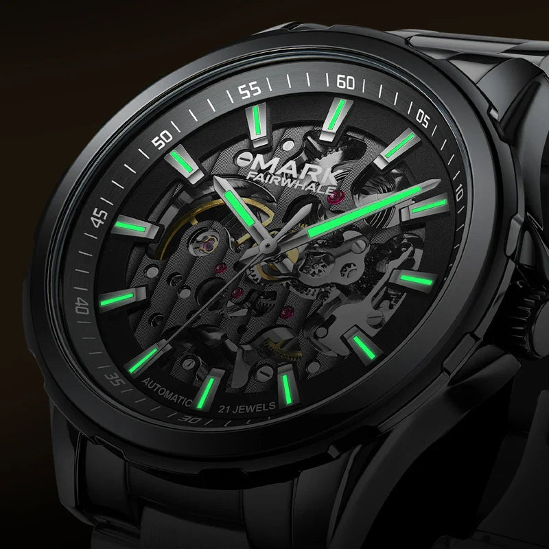 Mark Fairwhale 6950 AUREON - Men’s Skeleton Automatic Watch