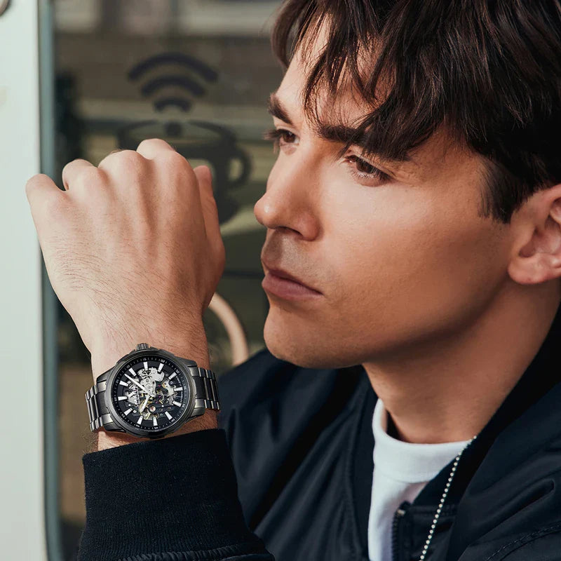 Mark Fairwhale 6950 AUREON - Men’s Skeleton Automatic Watch